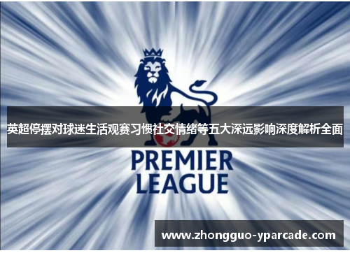 英超停摆对球迷生活观赛习惯社交情绪等五大深远影响深度解析全面 英超停摆对球迷生活观赛习惯社交情绪等五大深远影响深度解析全面