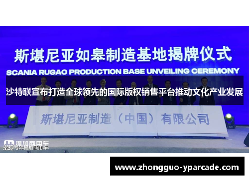 沙特联宣布打造全球领先的国际版权销售平台推动文化产业发展